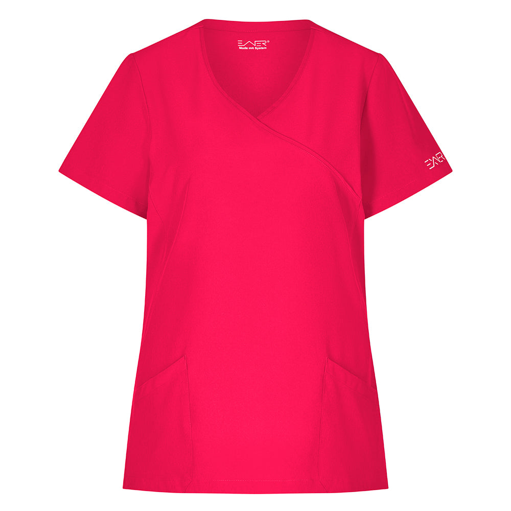 Sportsline Damen Kasack, EXNER 702 – rot / 5XL