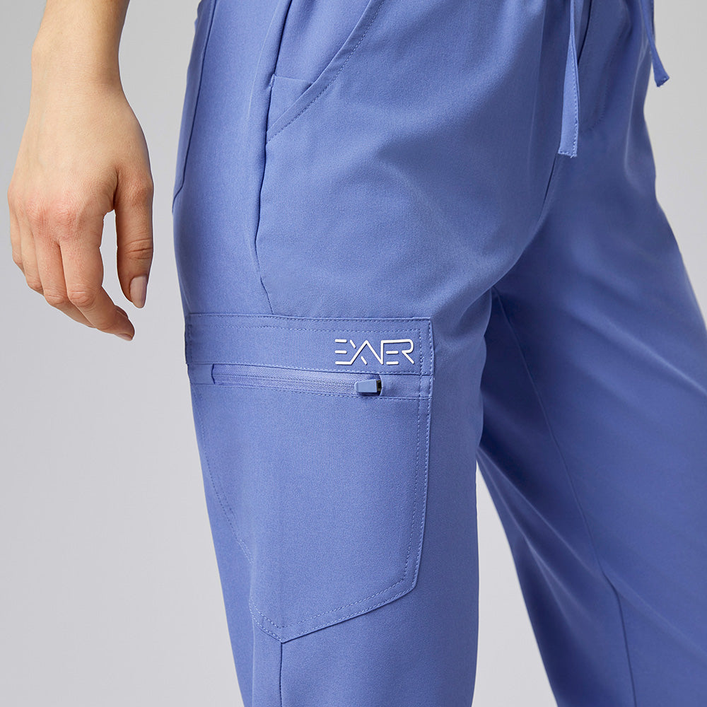 Damen Schlupfhose Sportsline, EXNER 703 – light blue / 5XL