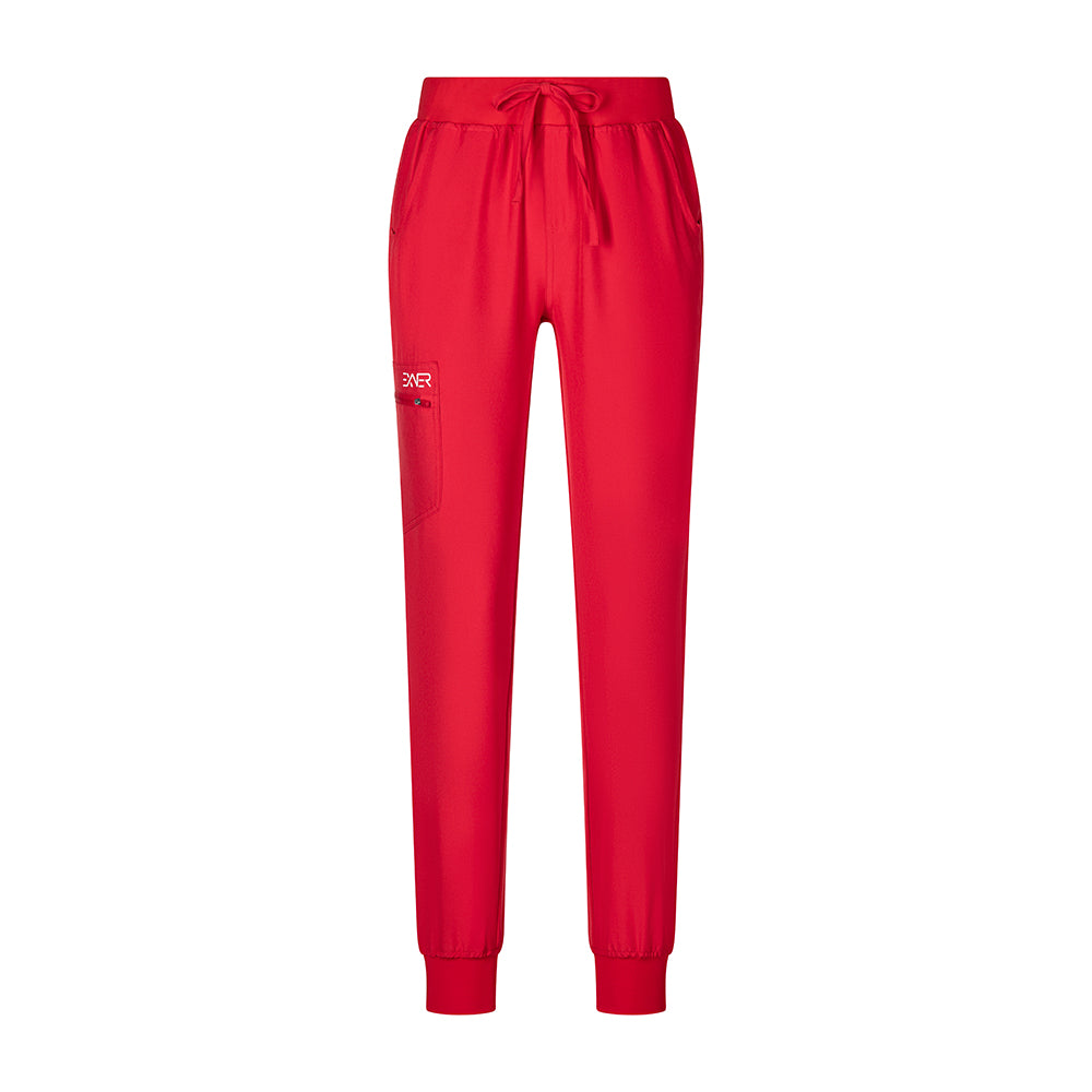 Damen Schlupfhose Sportsline, EXNER 703 – rot / 5XL
