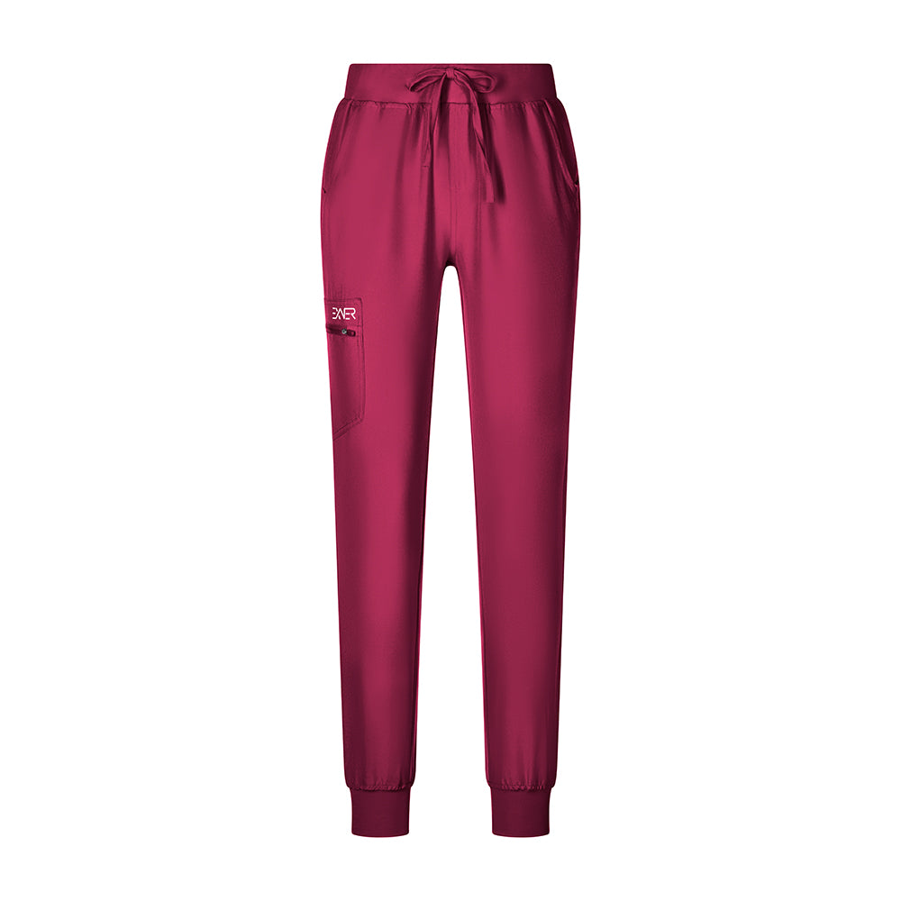 Damen Schlupfhose Sportsline, EXNER 703 – bordeaux / 5XL