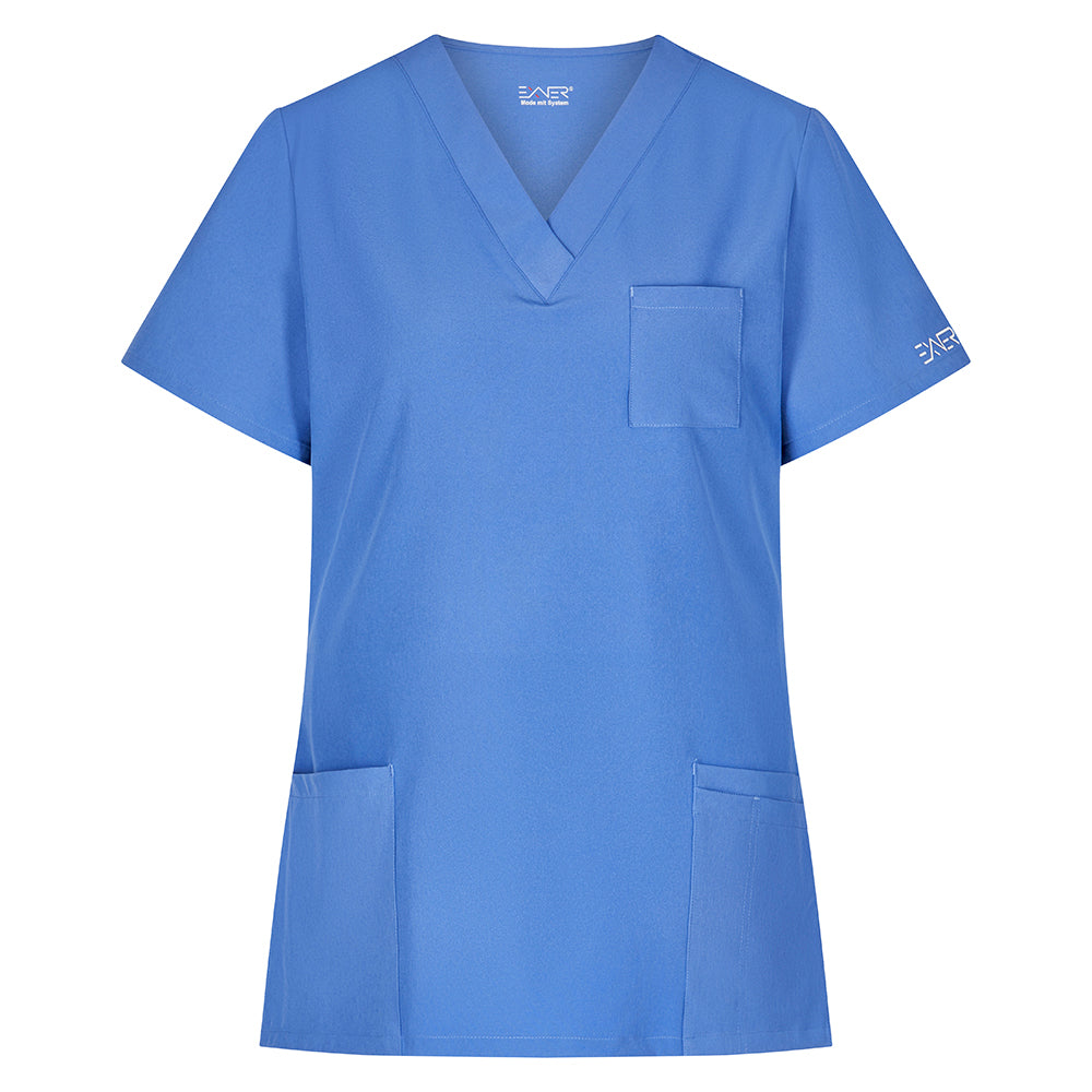 Sportsline Damen Kasack, EXNER 704 – light blue / 5XL