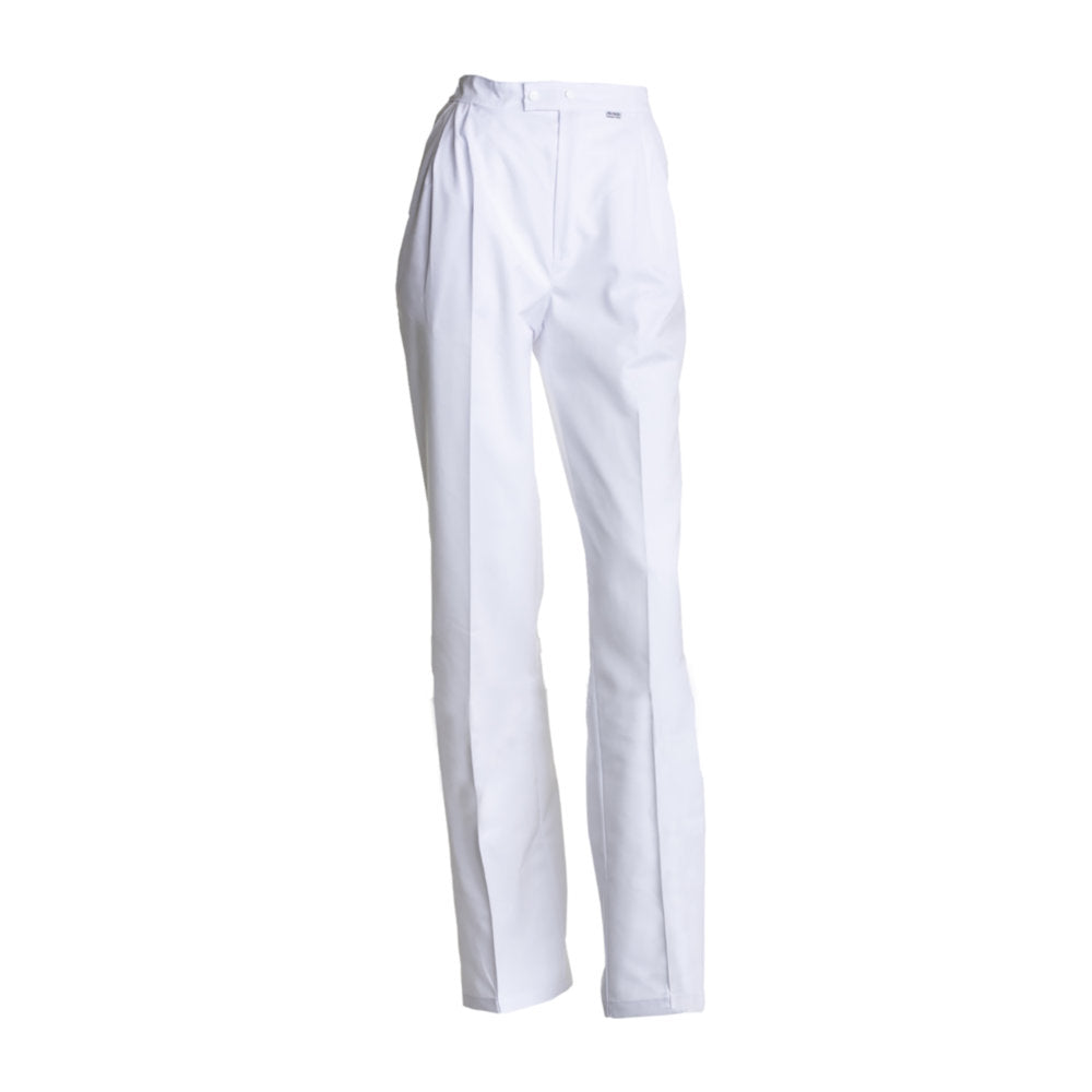 Damenhose, Gummizug hinten, NYBO 110058-01 - Weiß