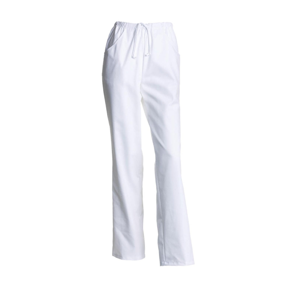 Unisex Rundumgummizughose, Kordelzug, NYBO 110081-02 - Weiß
