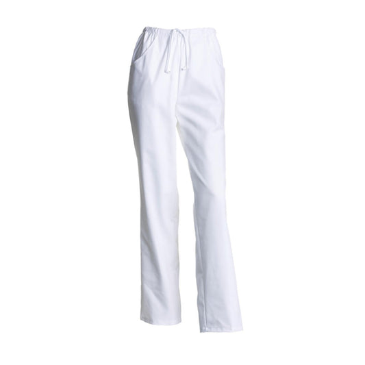 Unisex Rundumgummizughose, Kordelzug, NYBO 110081-02 - Weiß