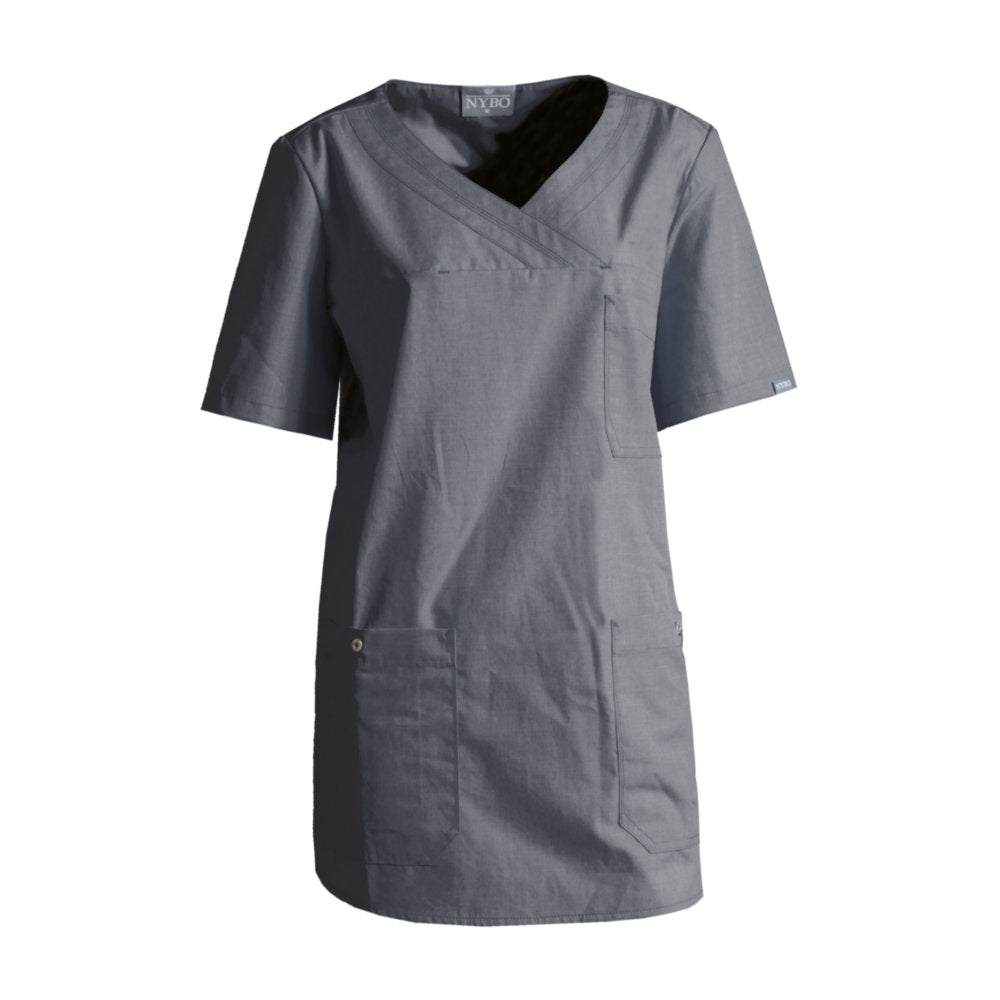 Damenschlupfhemd, NYBO 147037-09 - Anthrazit Grau