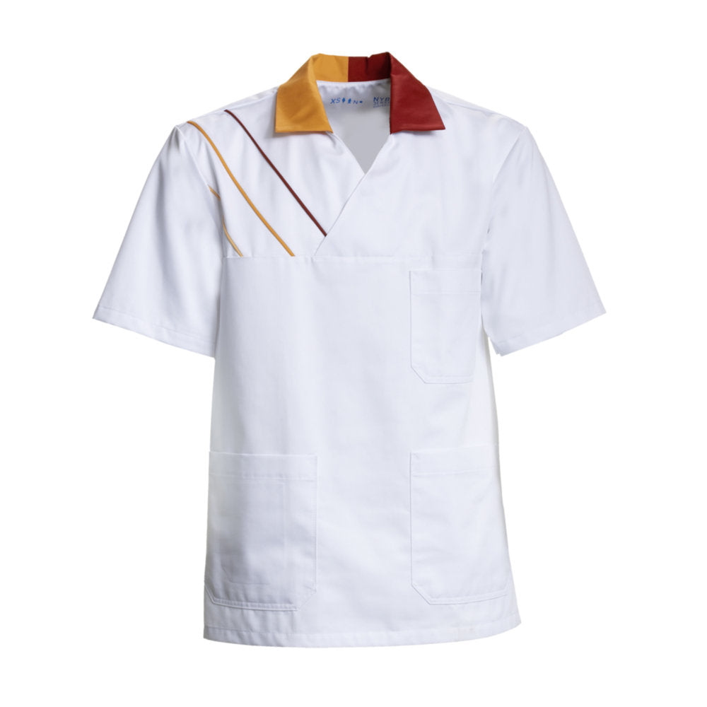 Unisex-Schlupfkasack, NYBO 203033-01 - Weiß/Orange/Rot