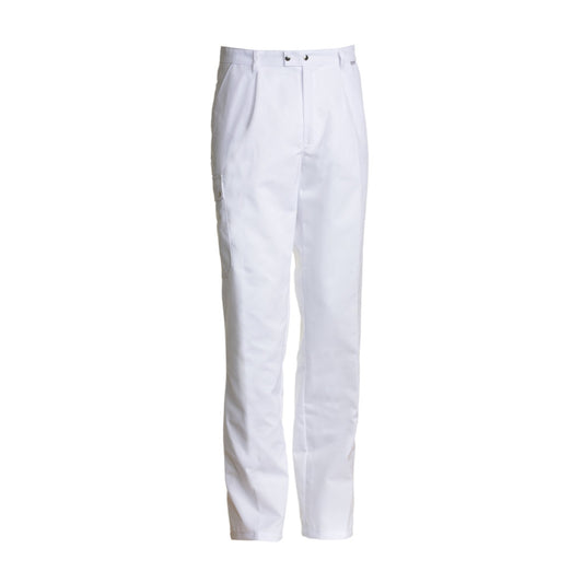 Unisexhose m. Oberschenkel- u. Handytasche, NYBO 205002-02 - Weiß
