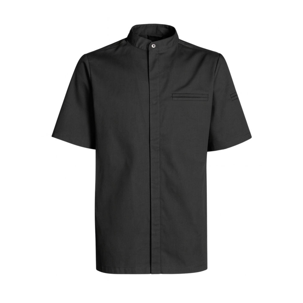 Kochjacke S/S, NYBO 501022-09 - Schwarz