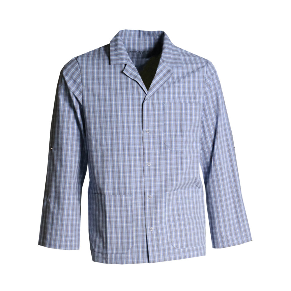 Unisex-Hemd, NYBO 516011-09 - Blau/Beige