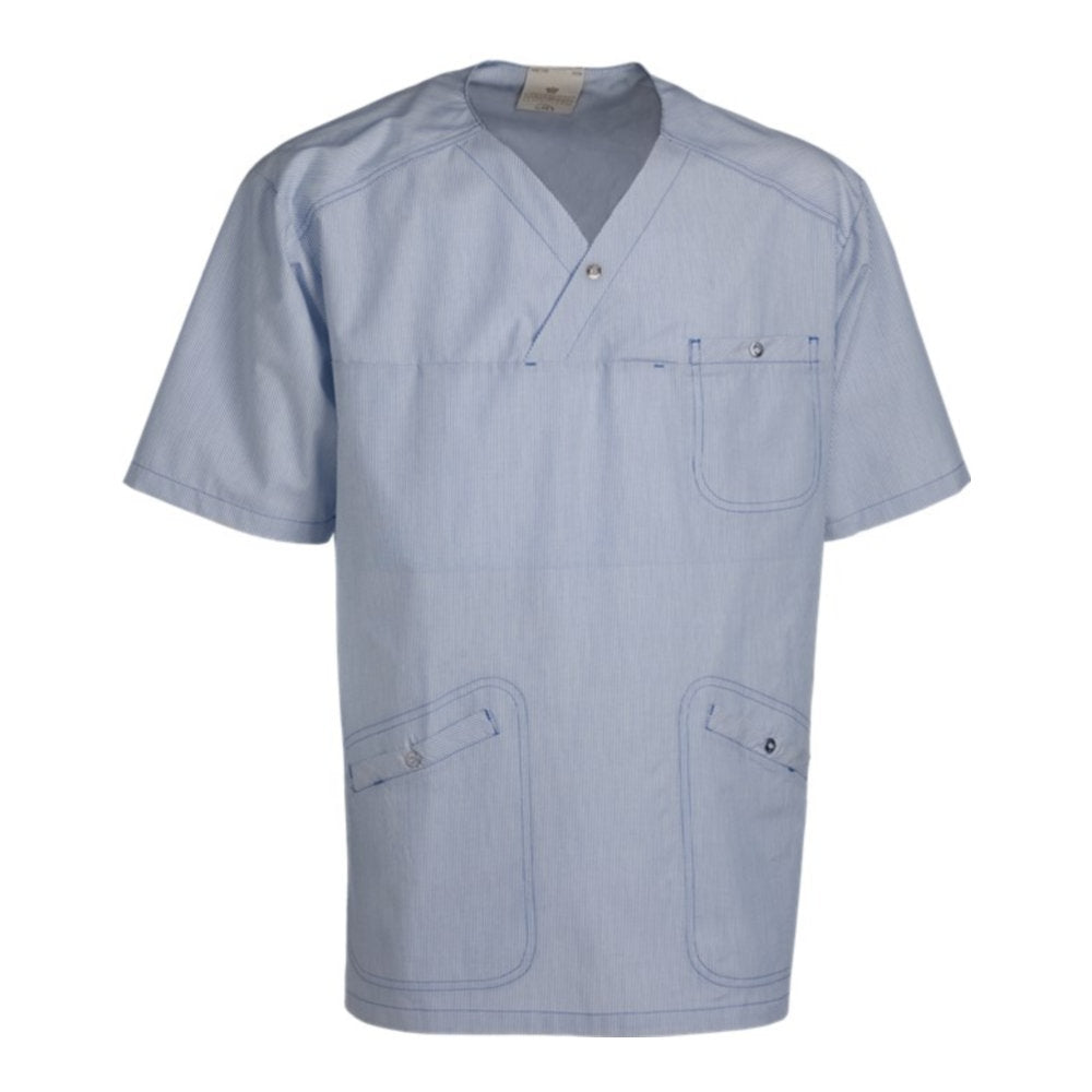 Unisex-Schlupfkasack, NYBO 547003-09 - Blau gestreift
