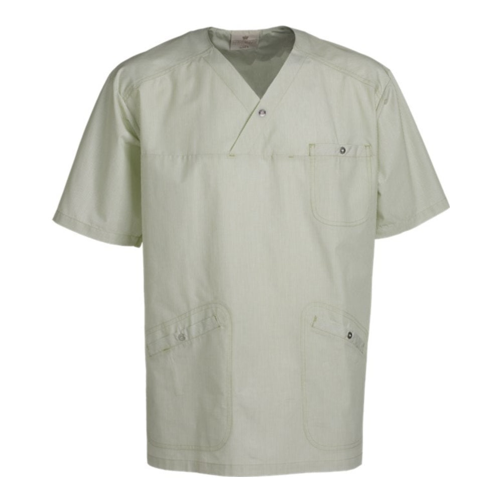Unisex-Schlupfkasack, NYBO 547003-09 - Limette gestreift