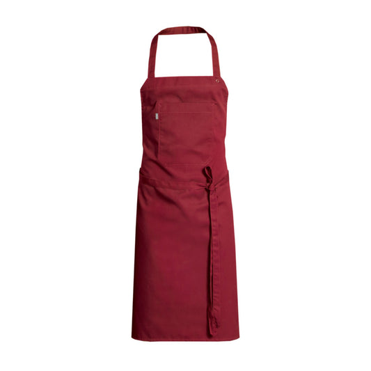 Latzschürze, Brusttasche, NYBO 610001-09 - Bordeaux