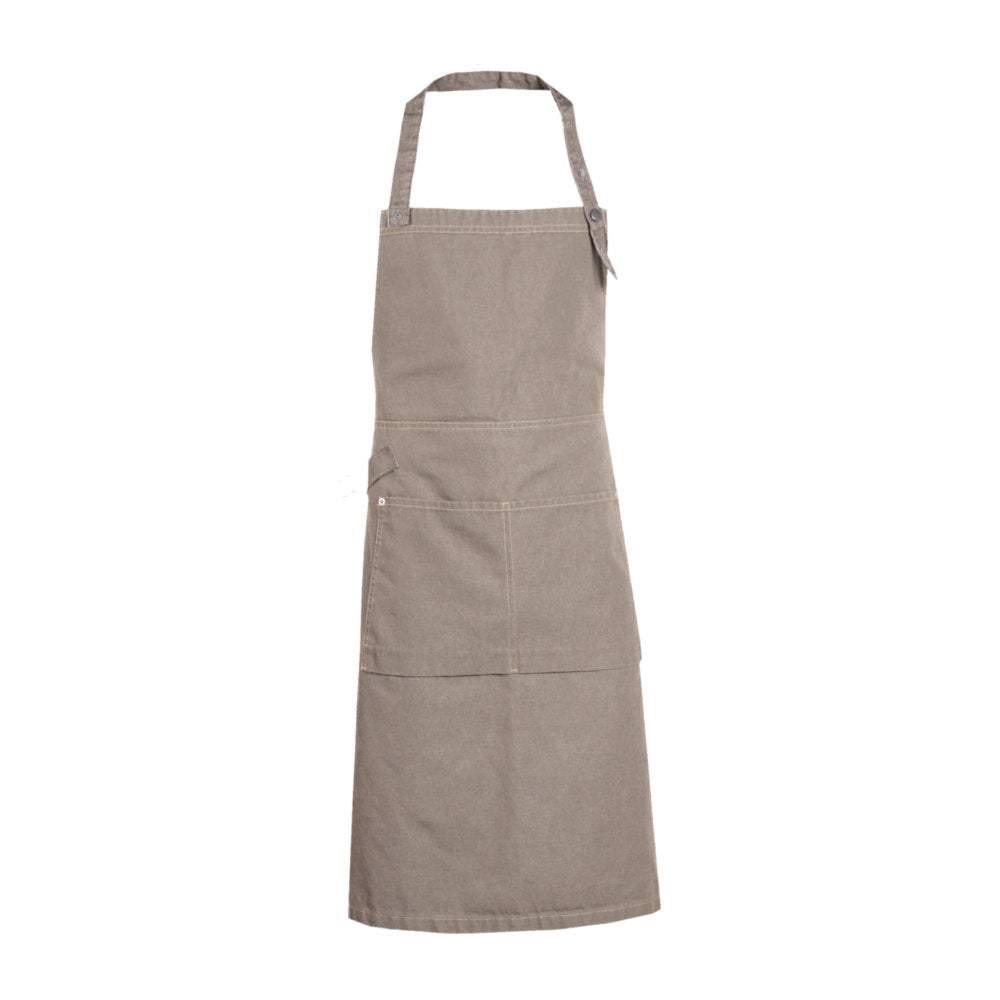 Latzschürze, NYBO 610081-01 - Khaki/Khaki
