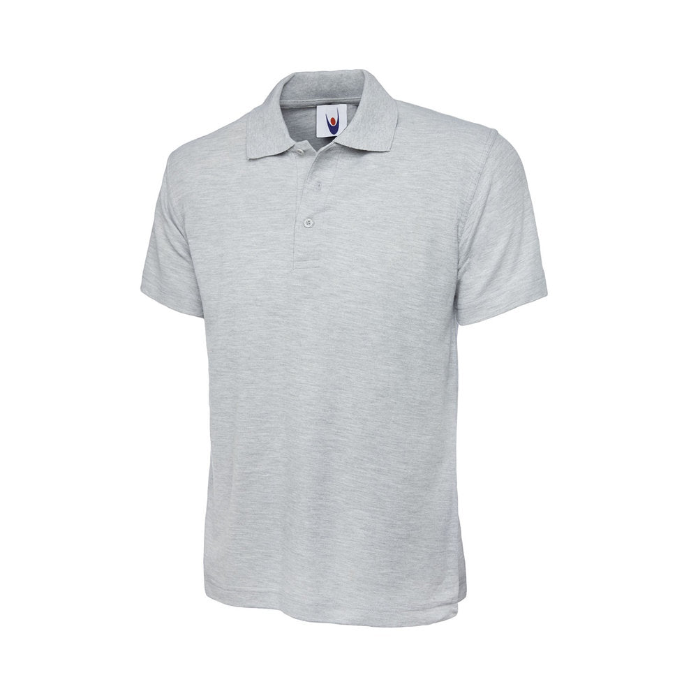 Classic Poloshirt, UNEEK UC101 - Heather Grey