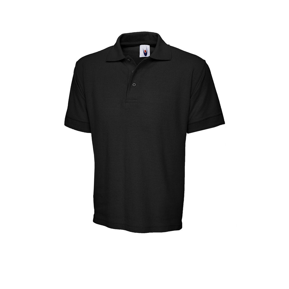 Heavyweight Poloshirt, UNEEK UC102 - Black