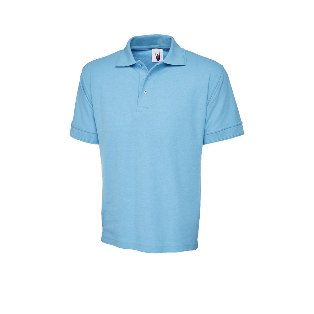 Heavyweight Poloshirt, UNEEK UC102 - Sky