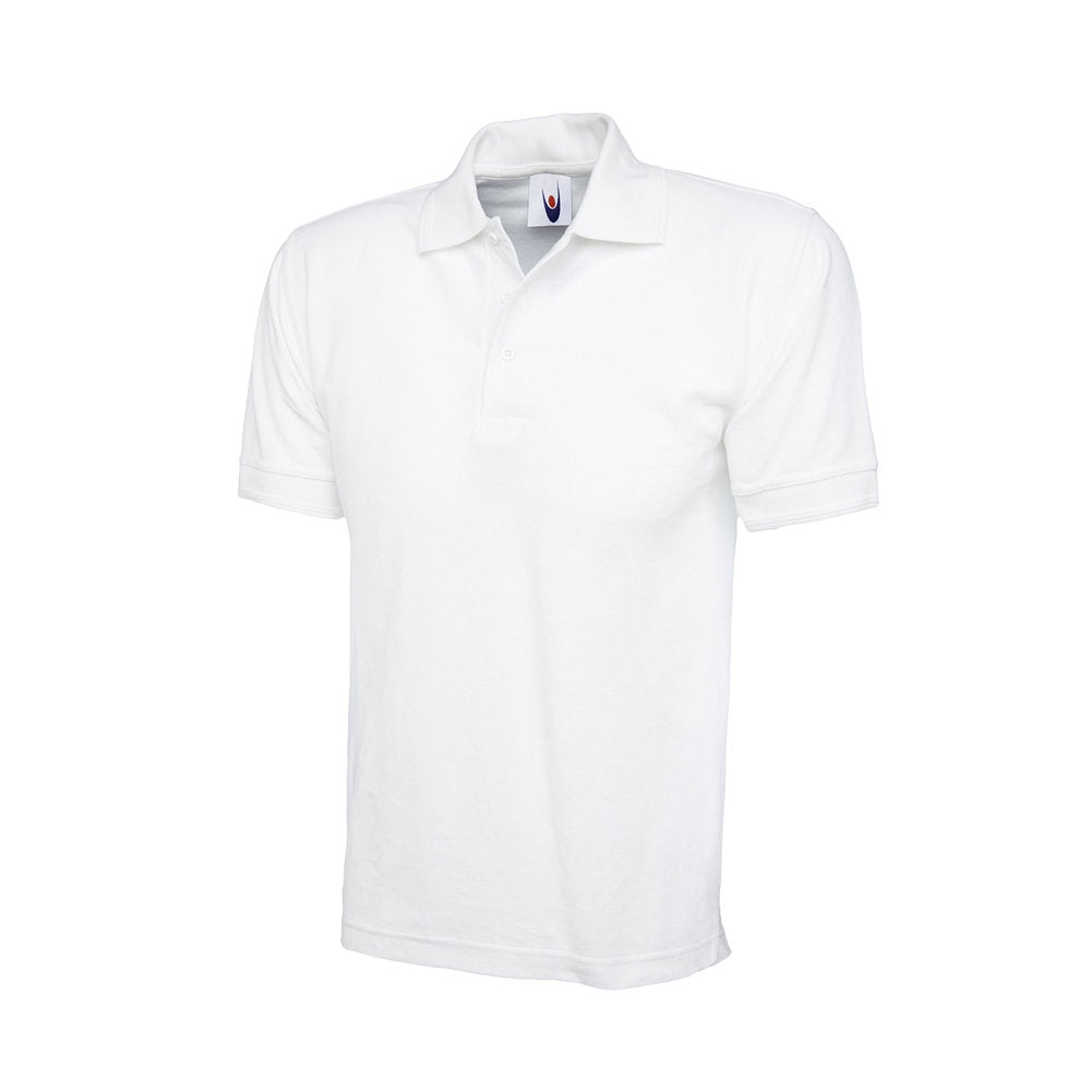 Heavyweight Poloshirt, UNEEK UC102 - White