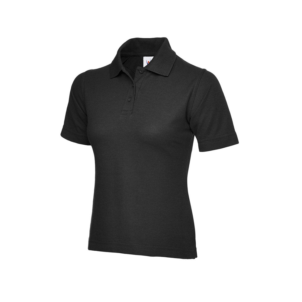 Damen Classic Poloshirt, UNEEK UC106 - Black