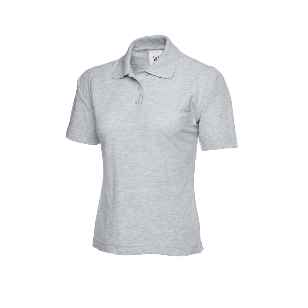 Damen Classic Poloshirt, UNEEK UC106 - Heather Grey