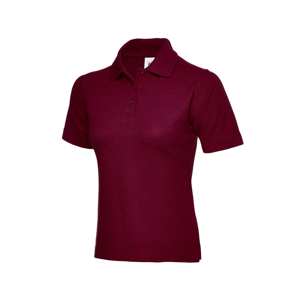Damen Classic Poloshirt, UNEEK UC106 - Maroon