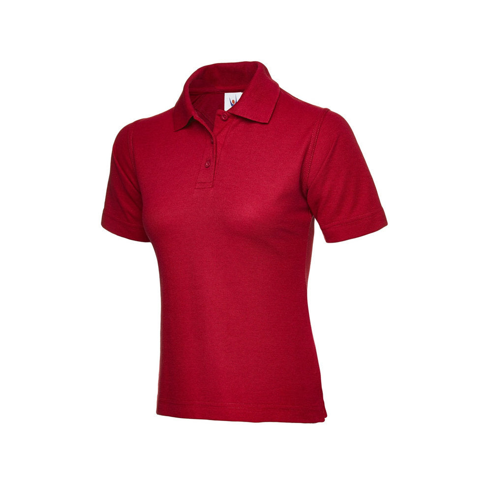 Damen Classic Poloshirt, UNEEK UC106 - Red