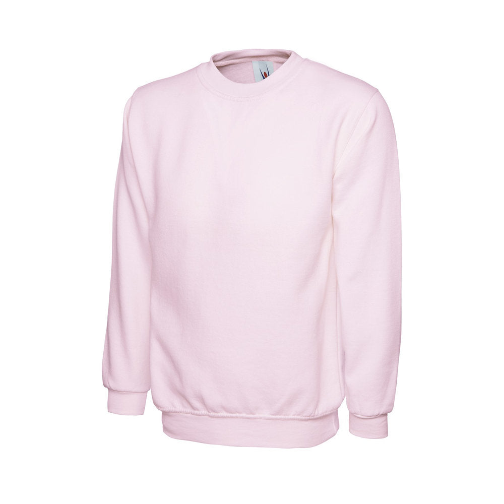 Classic Sweatshirt, UNEEK UC203 - Pink