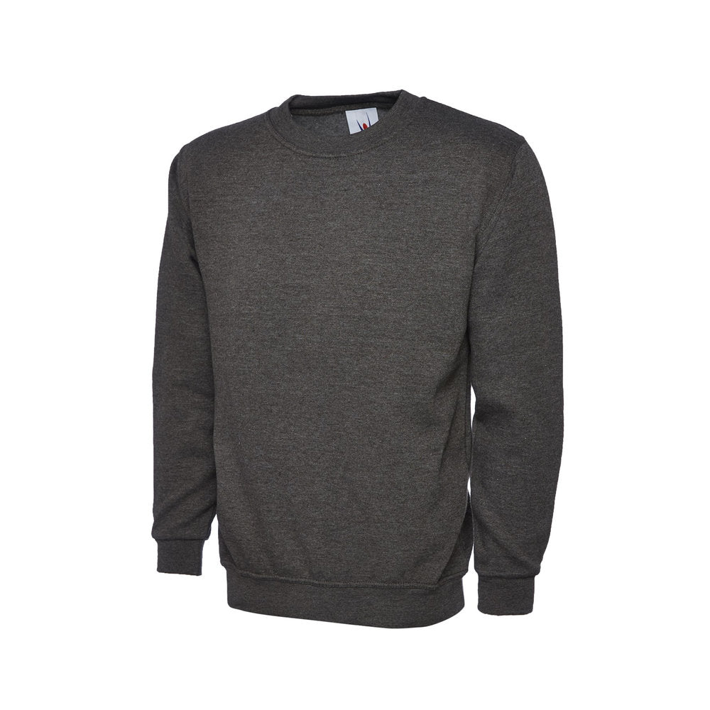 Damen Deluxe Sweatshirt, UNEEK UC211 - Charcoal
