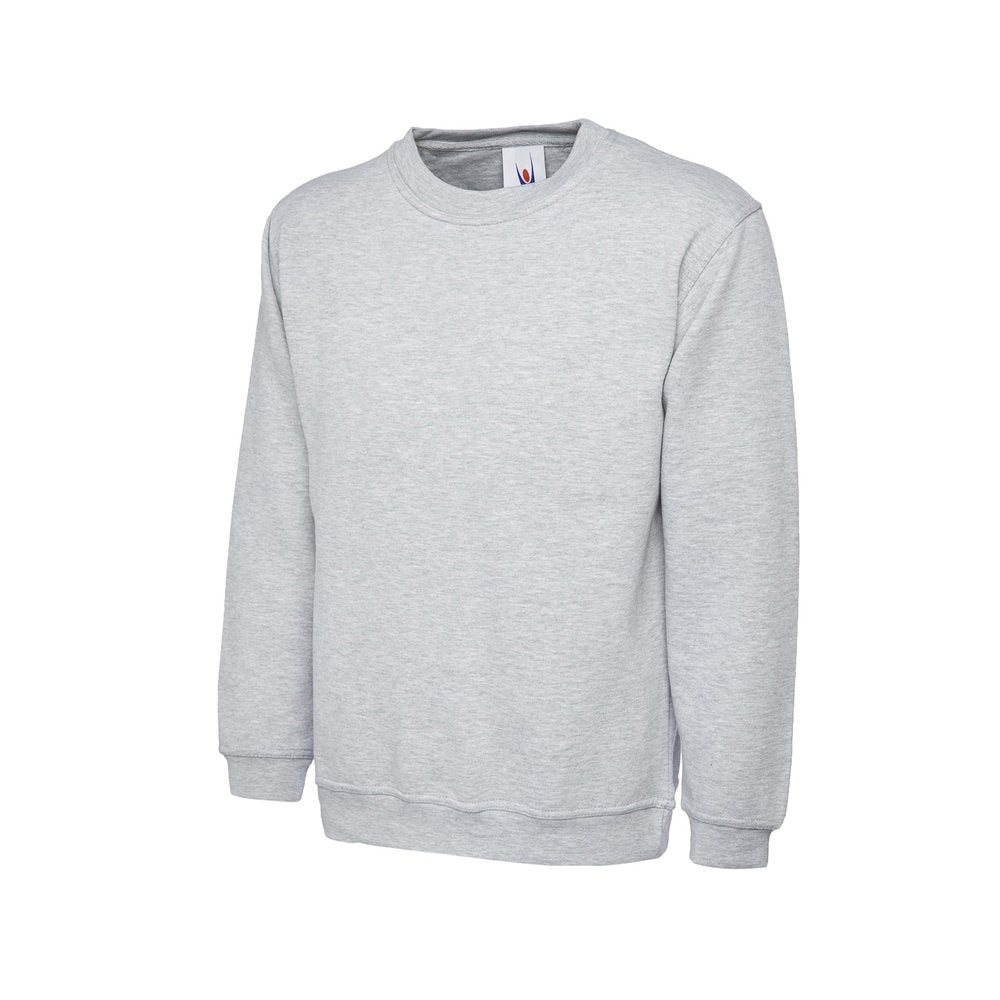 Damen Deluxe Sweatshirt, UNEEK UC211 - Heather Grey