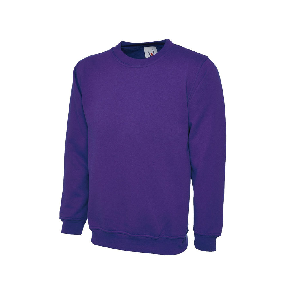 Damen Deluxe Sweatshirt, UNEEK UC211 - Purple