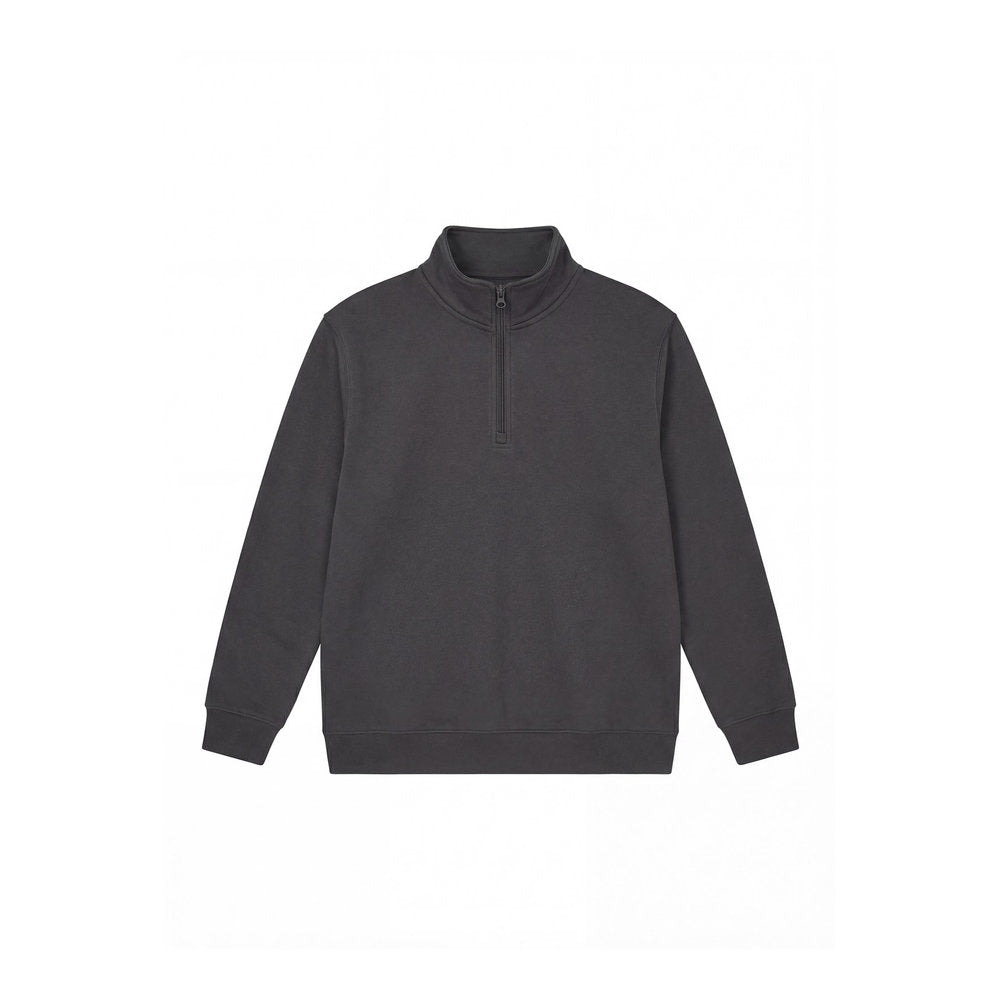 Quarter-Zip Sweatshirt, UNEEK UC213 - Charcoal