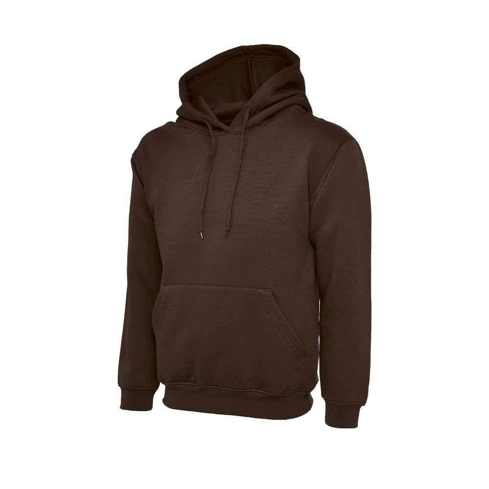 Classic Hoodie, UNEEK UC502 - Brown