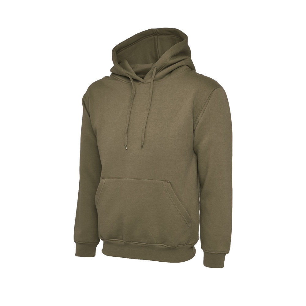 Classic Hoodie, UNEEK UC502 - Military Green