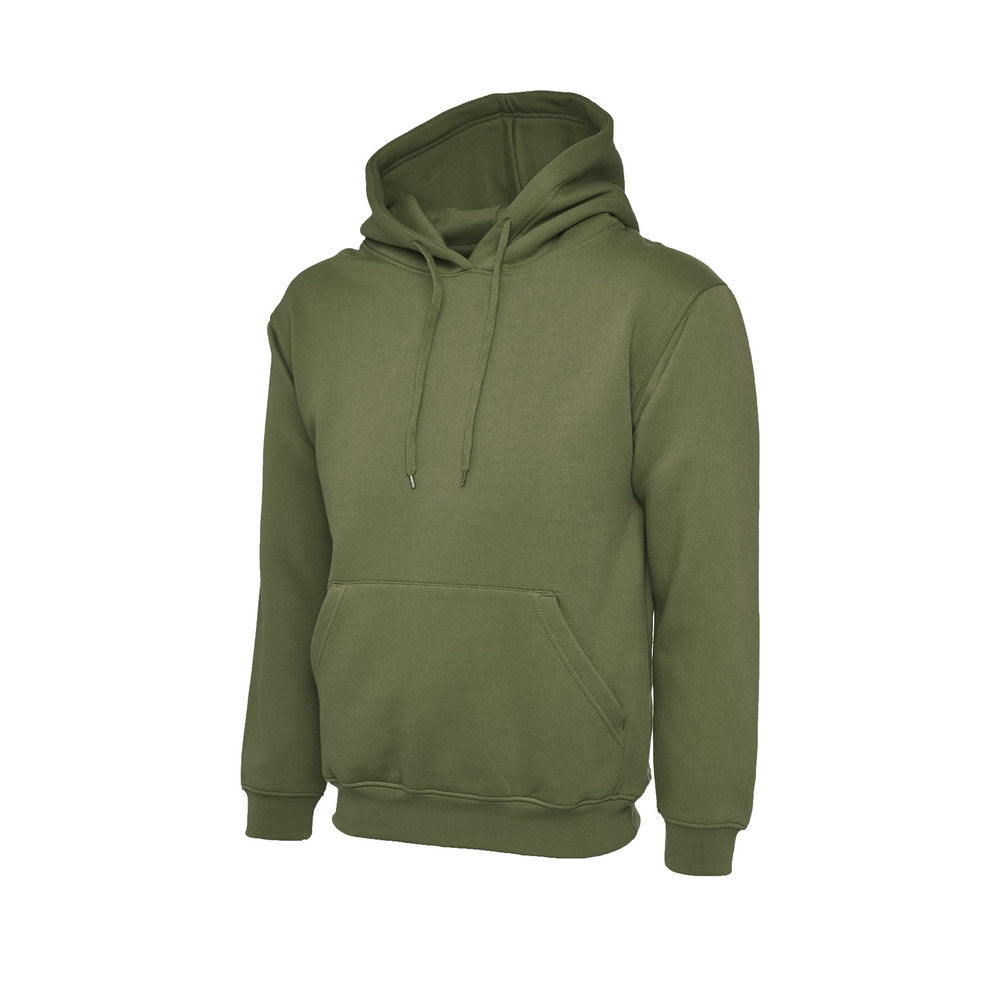 Classic Hoodie, UNEEK UC502 - Olive