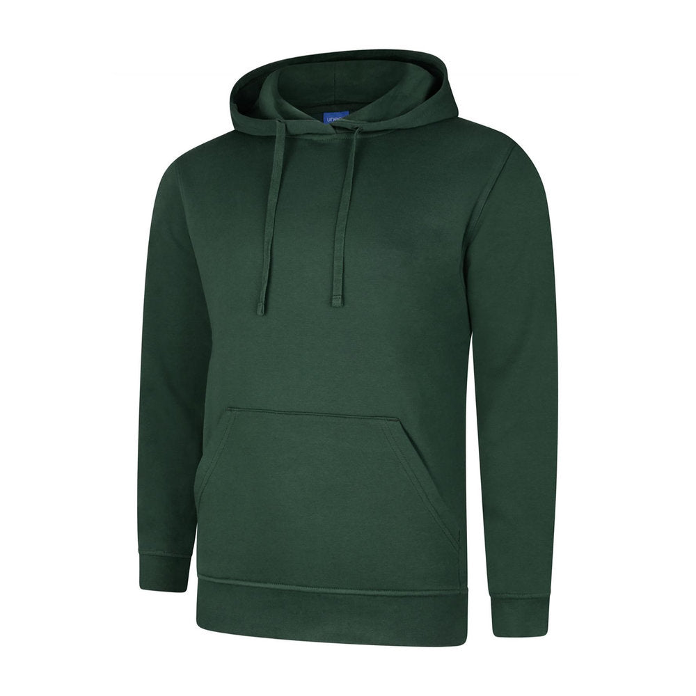Deluxe Hoodie, UNEEK UC509 - Bottle Green