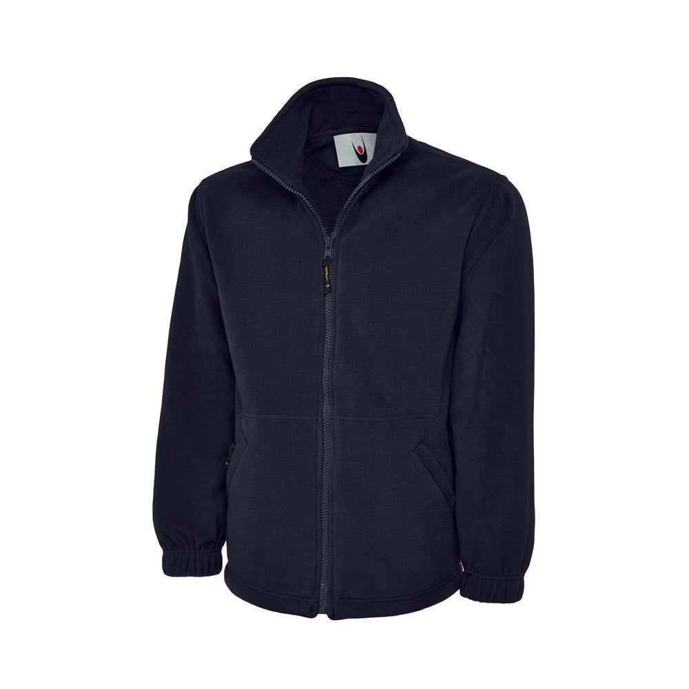 Heavyweight Fleecejacke mit Reißverschluss, UNEEK UC601 - Navy