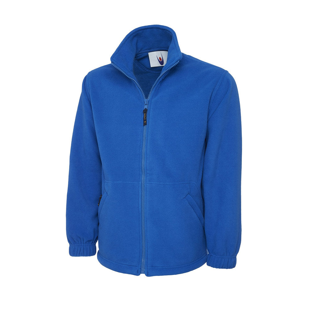 Heavyweight Fleecejacke mit Reißverschluss, UNEEK UC601 - Royal