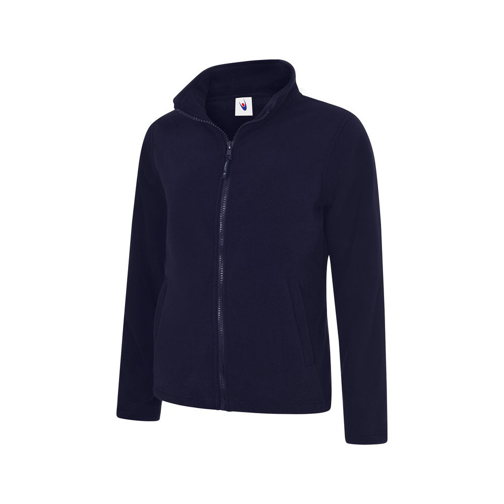 Damen Classic Fleecejacke mit Reißverschluss, UNEEK UC608 - Navy