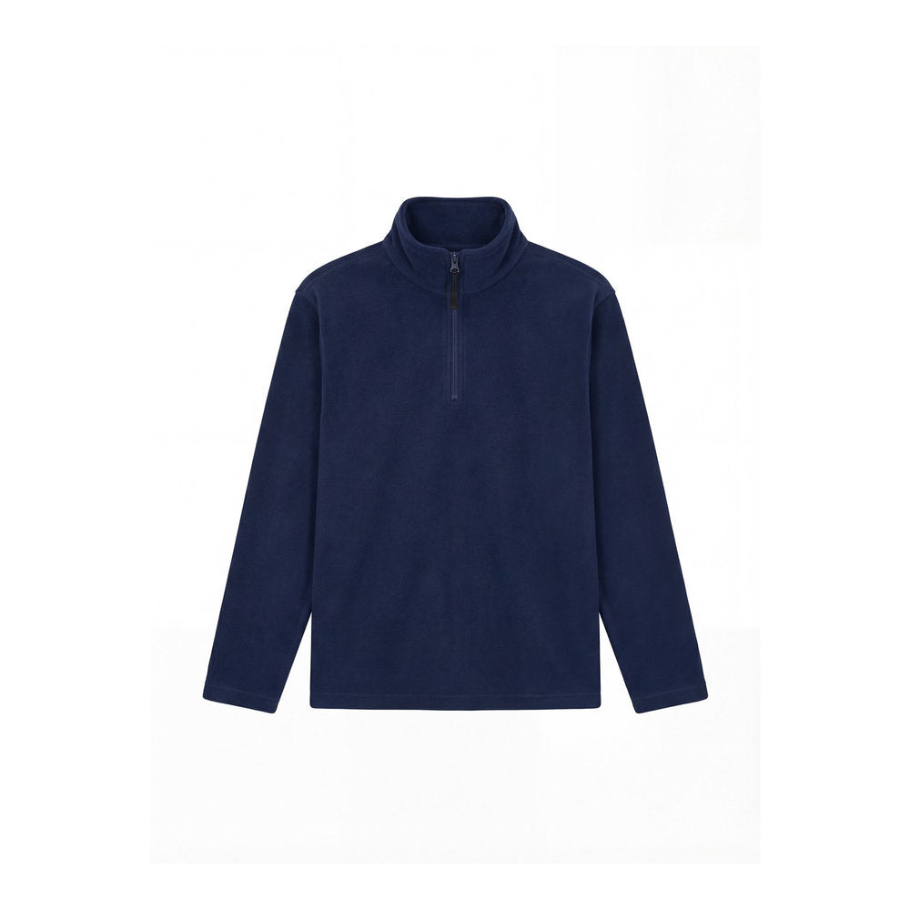 Leichte Microfleecejacke mit kurzem Reißverschluss, UNEEK UC610 - Navy