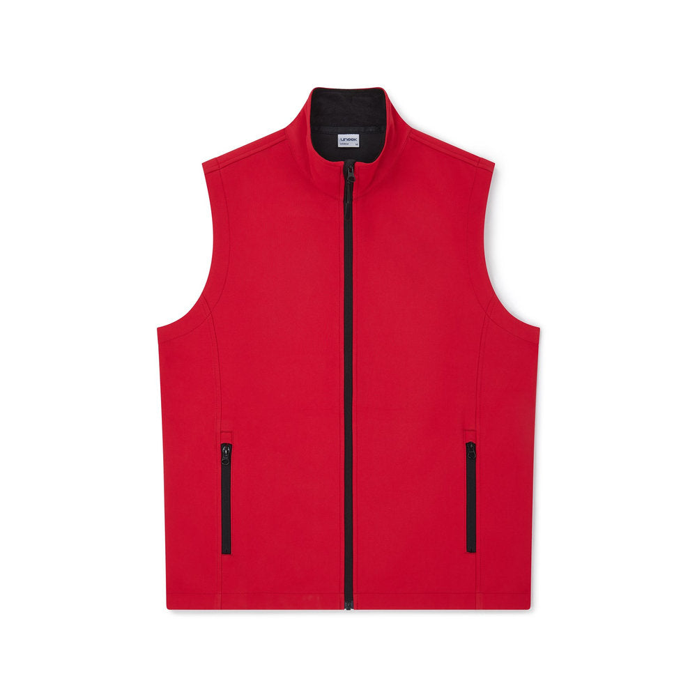 Printable Softshellweste, UNEEK UC614 - Red/Black