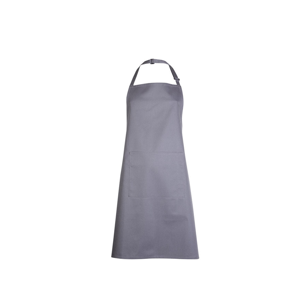 Latzschürze mit Tasche, UNEEK UC940 - Dark Grey