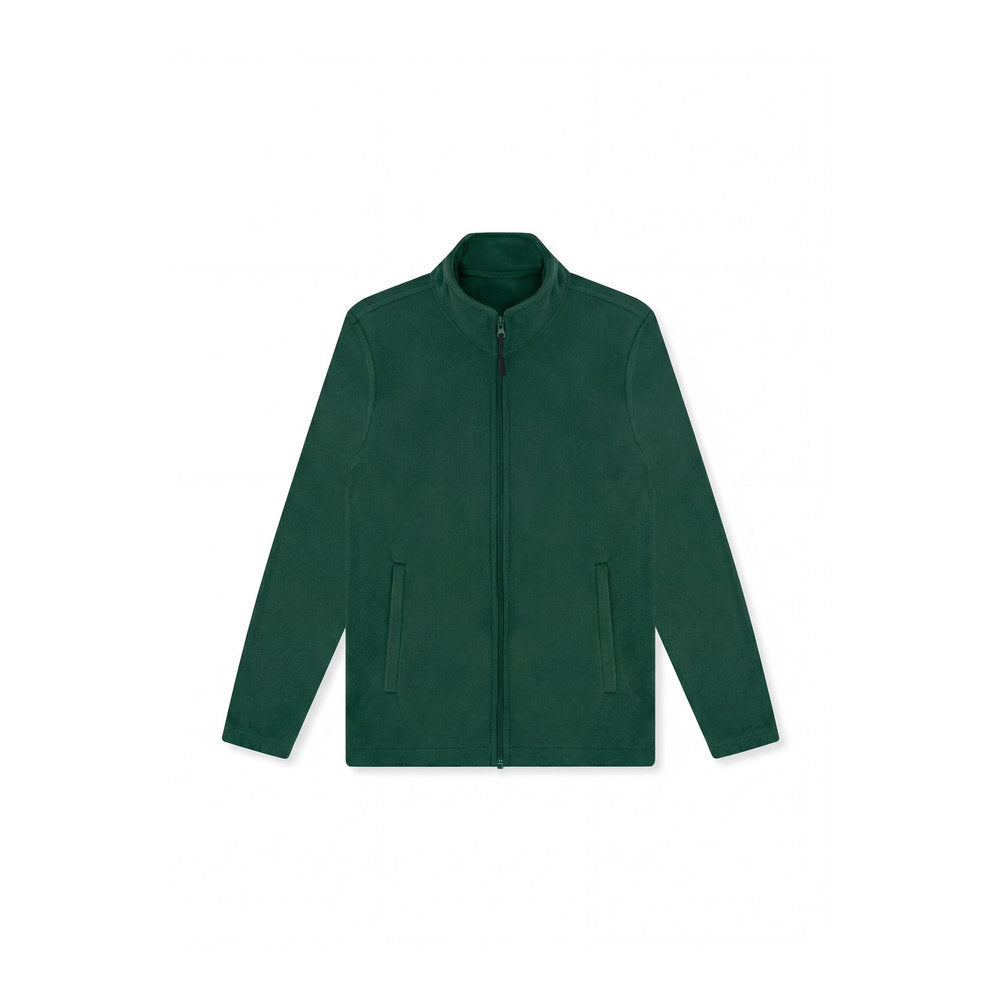 Eco Fleecejacke mit Reißverschluss, UNEEK GR61 - Bottle Green