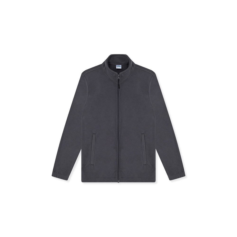 Eco Fleecejacke mit Reißverschluss, UNEEK GR61 - Charcoal