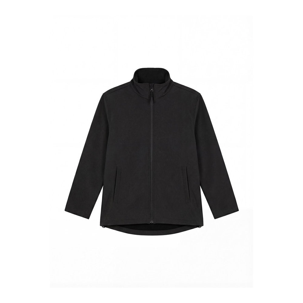 Eco Softshelljacke mit Reißverschluss, UNEEK GR65 - Black