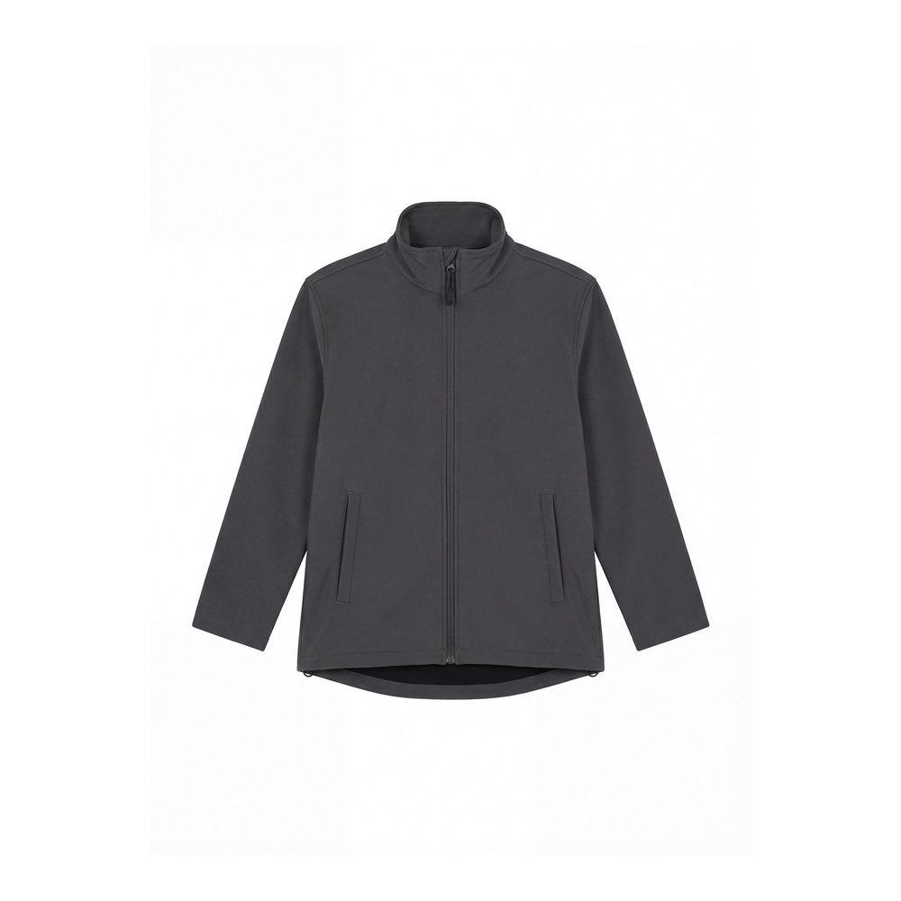 Eco Softshelljacke mit Reißverschluss, UNEEK GR65 - Charcoal