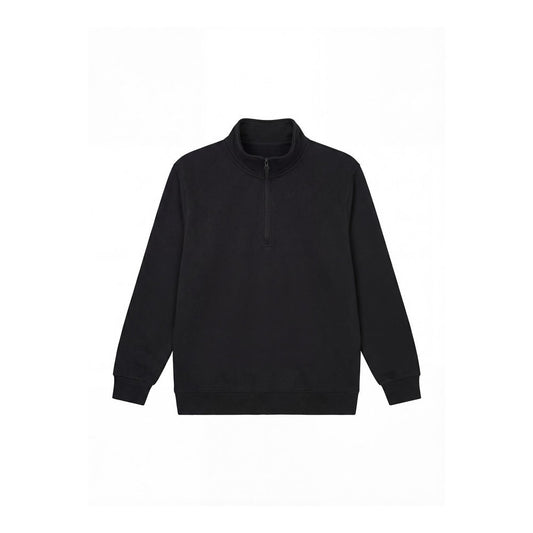 Quarter-Zip Sweatshirt, UNEEK UC213 - Black