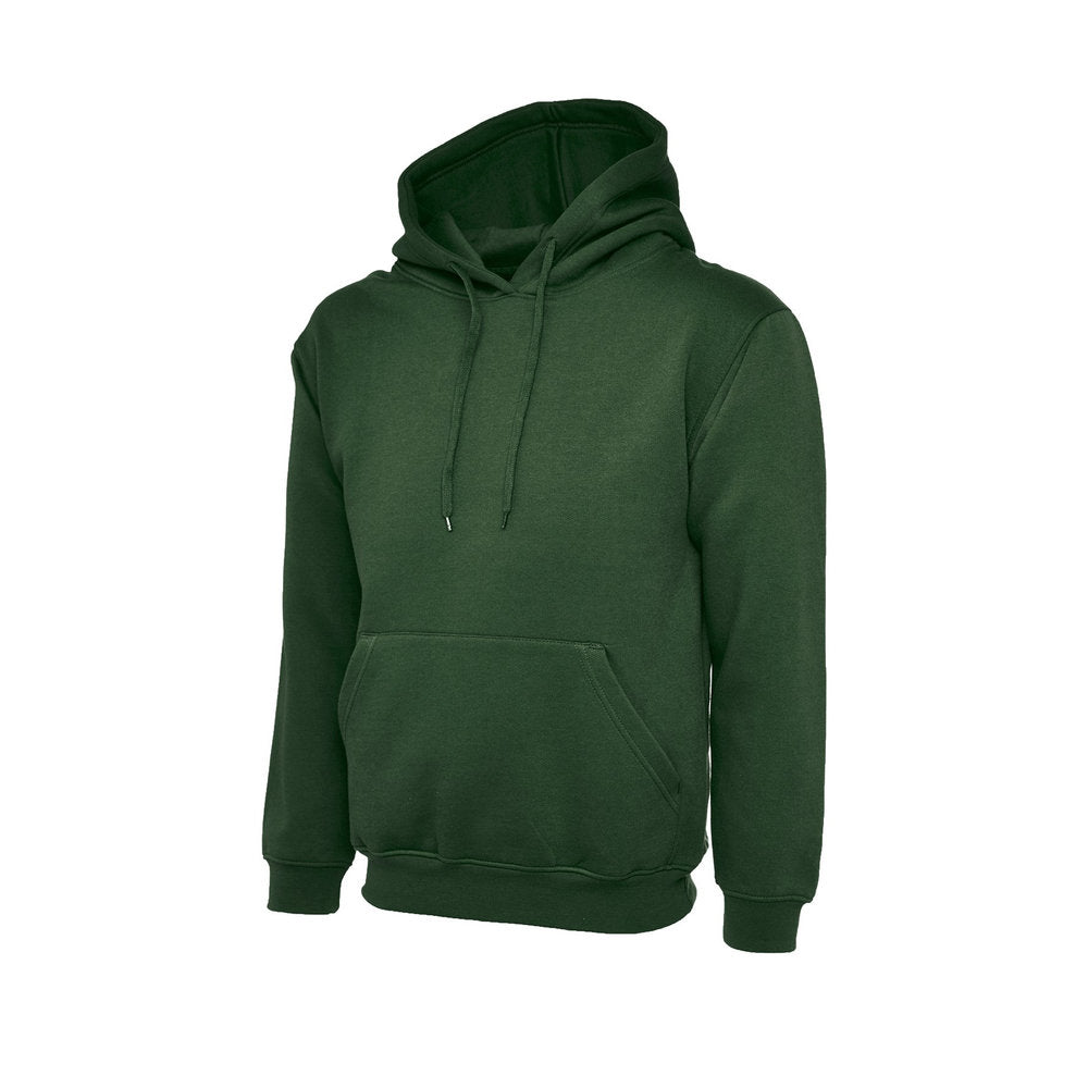 Classic Hoodie, UNEEK UC502 - Bottle Green