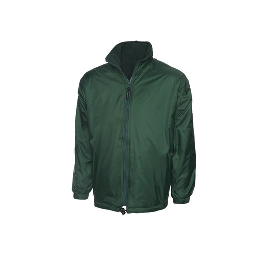 Classic Wende-Fleecejacke, UNEEK UC605 - Bottle Green