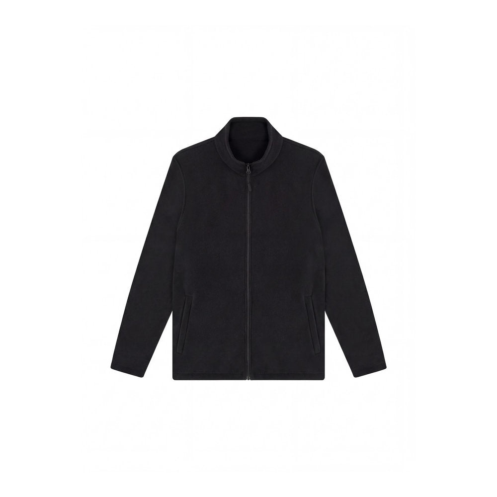 Leichte Microfleecejacke mit Reißverschluss, UNEEK UC609 - Black