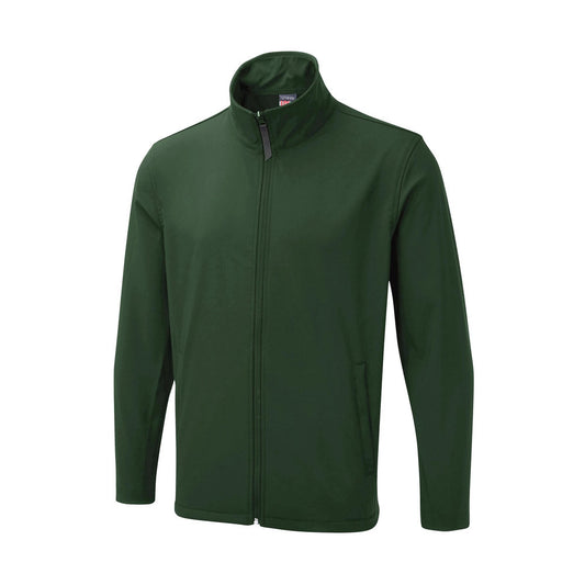 UX Printable Softshelljacke, UNEEK UX10 - Bottle Green