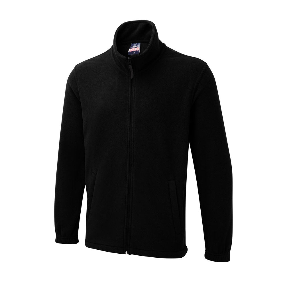 UX Fleecejacke mit Reißverschluss, UNEEK UX5 - Black